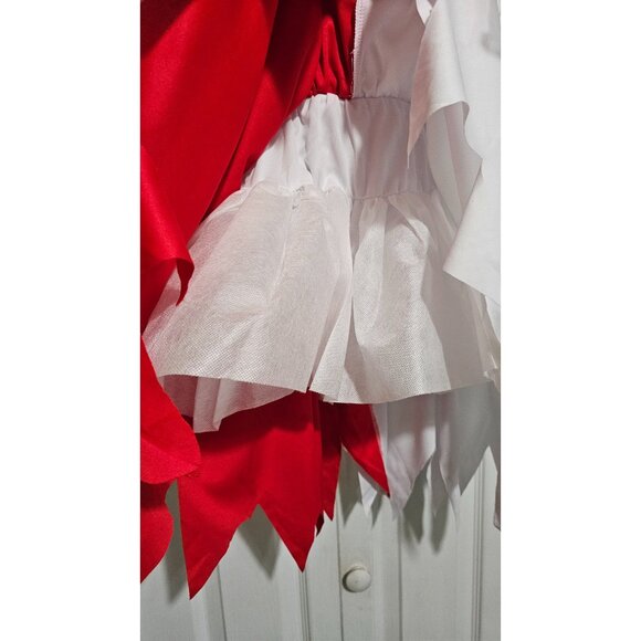 Naughty and Nice Costume Devil Angel Dress Halo Horns Headband NO WINGS Girls M - Picture 6 of 7